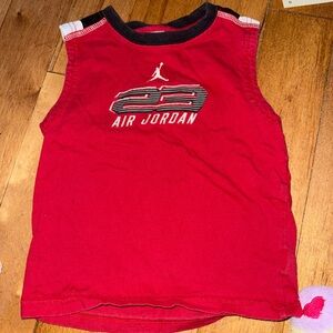 Jordan Kids Red Tank Top